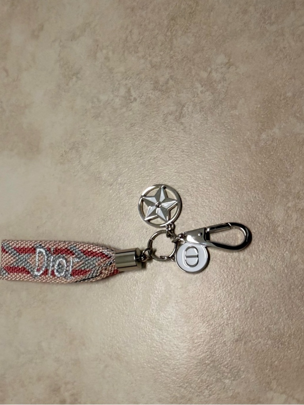 Dior Multicolor bag charm Keychain - Picture 2 of 3